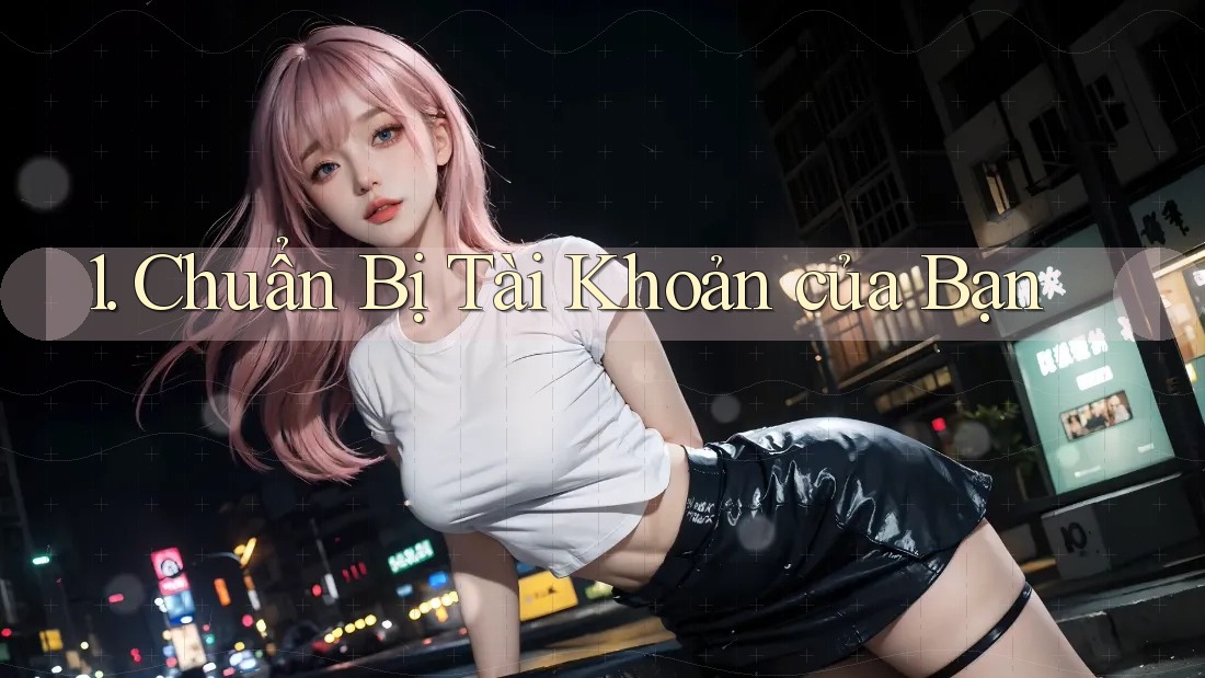 1. Chuẩn Bị Tài Khoản của Bạn 1. Chuẩn Bị Tài Khoản của Bạn