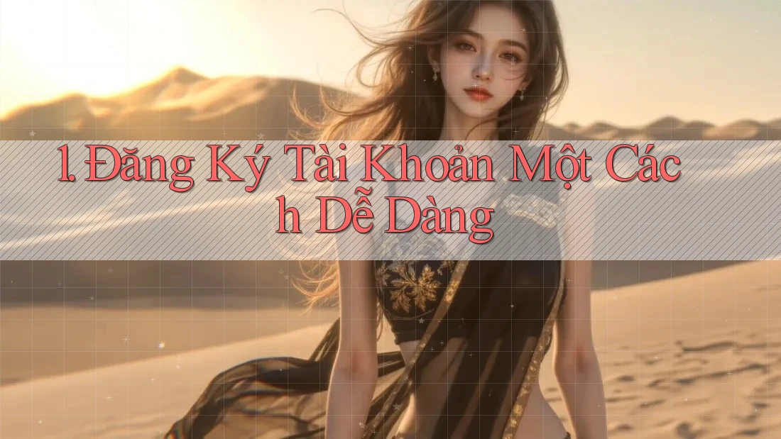 1. Đăng Ký Tài Khoản Một Cách Dễ Dàng