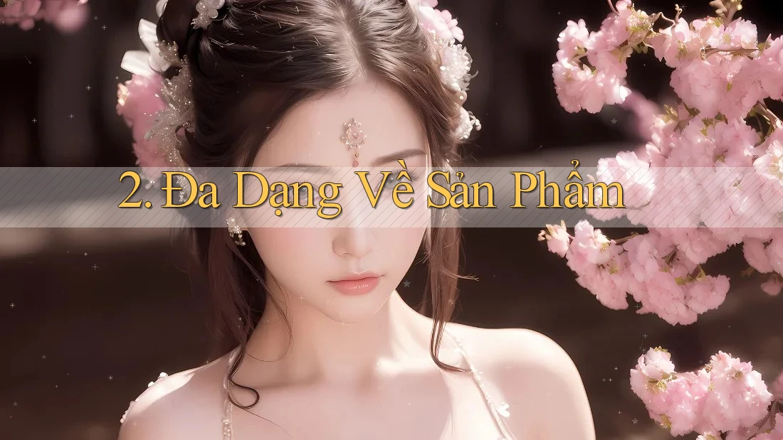 2. Đa Dạng Về Sản Phẩm 2. Đa Dạng Về Sản Phẩm