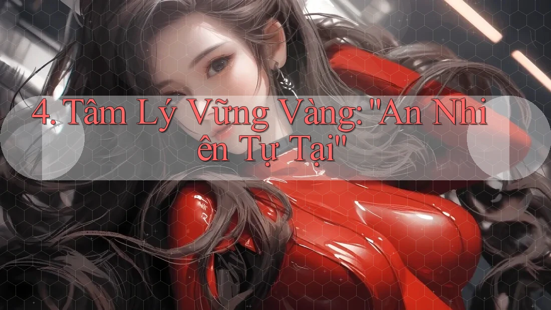4. Tâm Lý Vững Vàng: “An Nhiên Tự Tại” 4. Tâm Lý Vững Vàng: “An Nhiên Tự Tại”