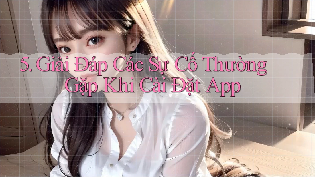 5. Giải Đáp Các Sự Cố Thường Gặp Khi Cài Đặt App