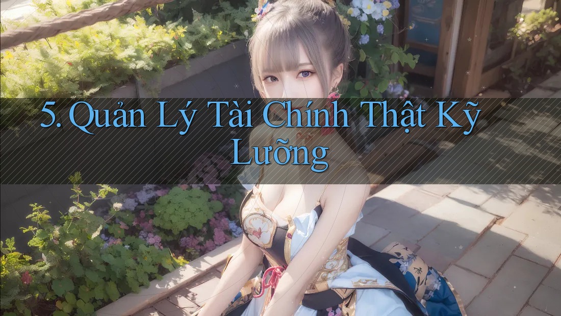 5. Quản Lý Tài Chính Thật Kỹ Lưỡng 5. Quản Lý Tài Chính Thật Kỹ Lưỡng