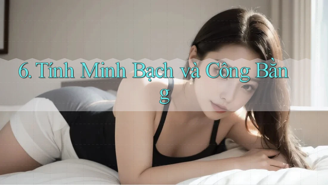 6. Tính Minh Bạch Và Công Bằng 6. Tính Minh Bạch Và Công Bằng