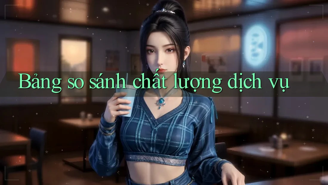 Bảng so sánh chất lượng dịch vụ