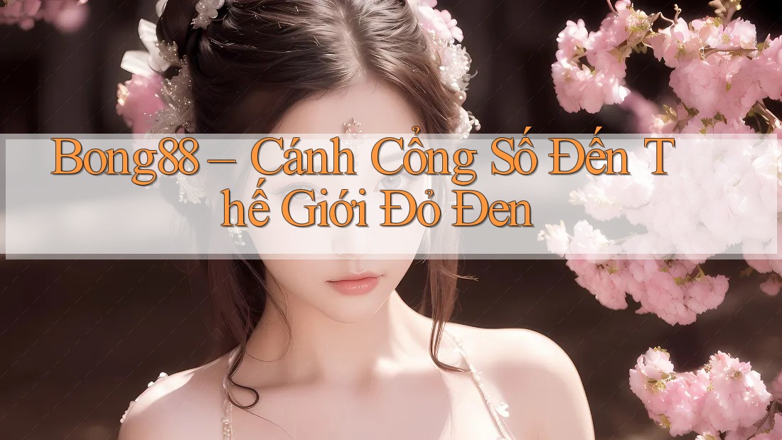 Bong88 – Cánh Cổng Số Đến Thế Giới Đỏ Đen Bong88 – Cánh Cổng Số Đến Thế Giới Đỏ Đen