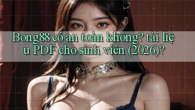 Bong88 có an toàn không tài liệu PDF cho sinh viên (2026)