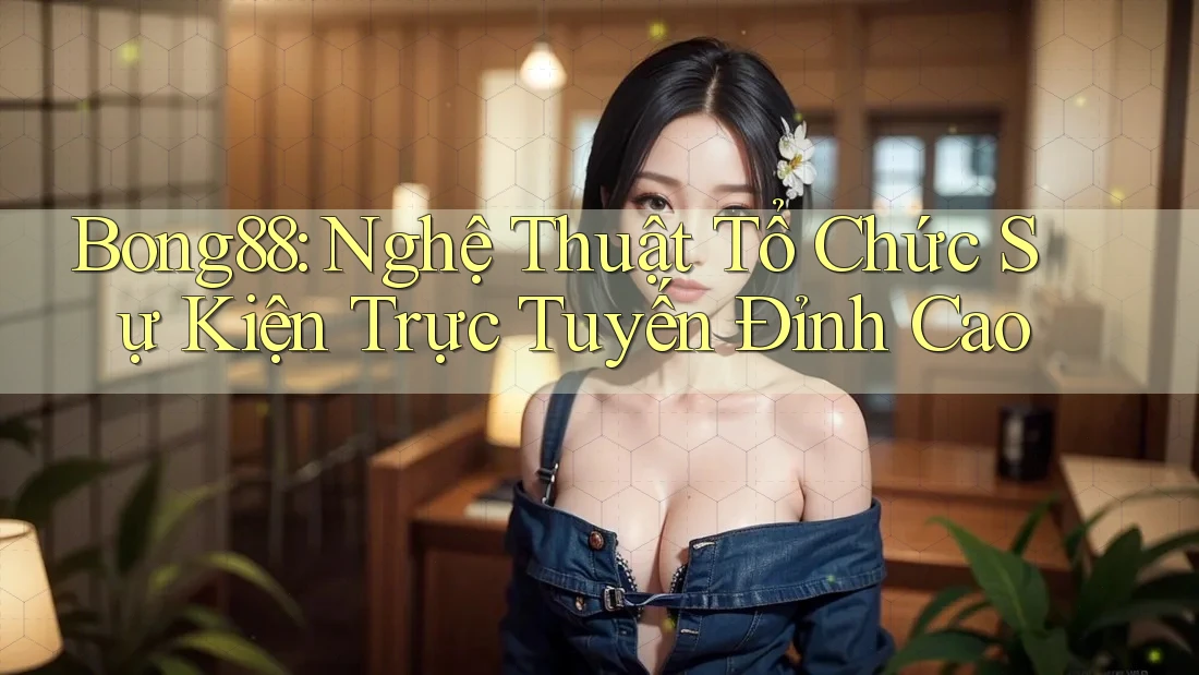 Bong88: Nghệ Thuật Tổ Chức Sự Kiện Trực Tuyến Đỉnh Cao