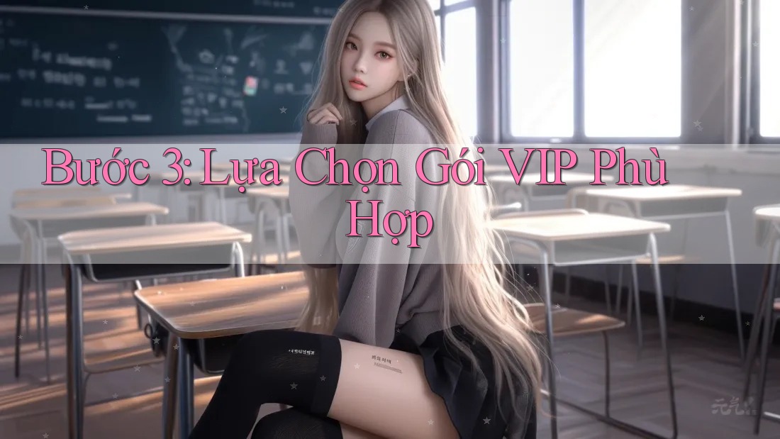 Bước 3: Lựa Chọn Gói VIP Phù Hợp