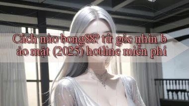 Cách nào bong88 từ góc nhìn bảo mật (2025) hotline miễn phí