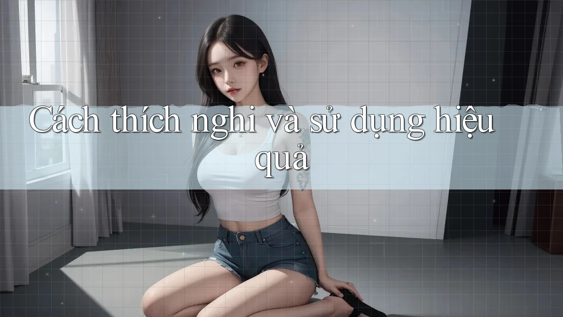 Cách thích nghi và sử dụng hiệu quả Cách thích nghi và sử dụng hiệu quả
