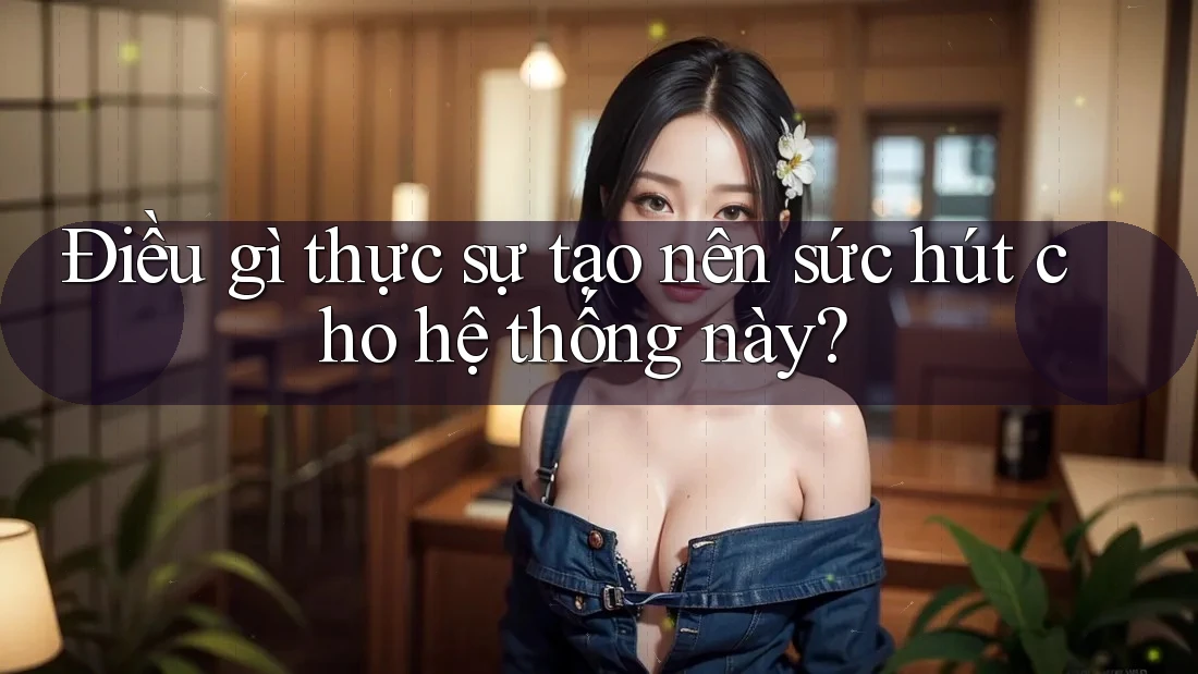 Điều gì thực sự tạo nên sức hút cho hệ thống này? Điều gì thực sự tạo nên sức hút cho hệ thống này?