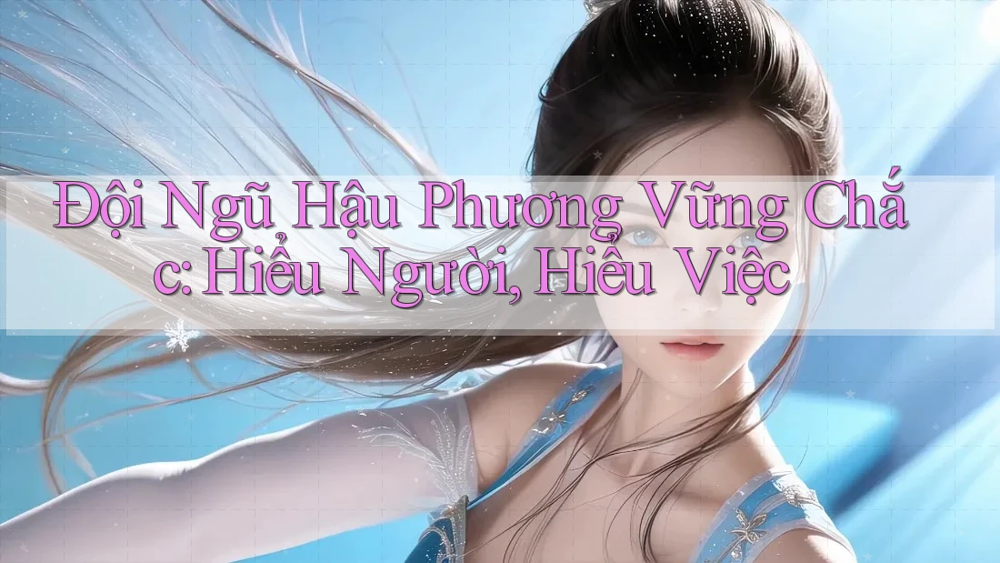 Đội Ngũ Hậu Phương Vững Chắc: Hiểu Người, Hiểu Việc Đội Ngũ Hậu Phương Vững Chắc: Hiểu Người, Hiểu Việc