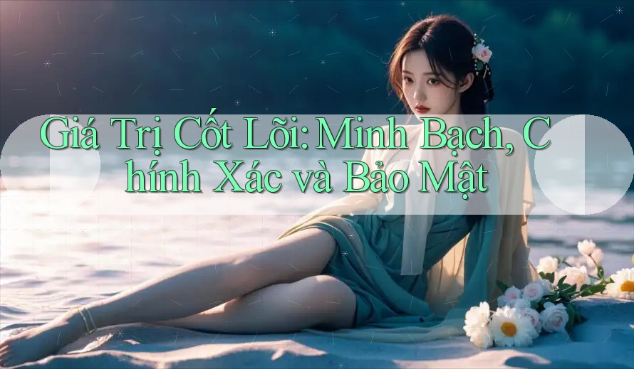 Giá Trị Cốt Lõi: Minh Bạch, Chính Xác và Bảo Mật