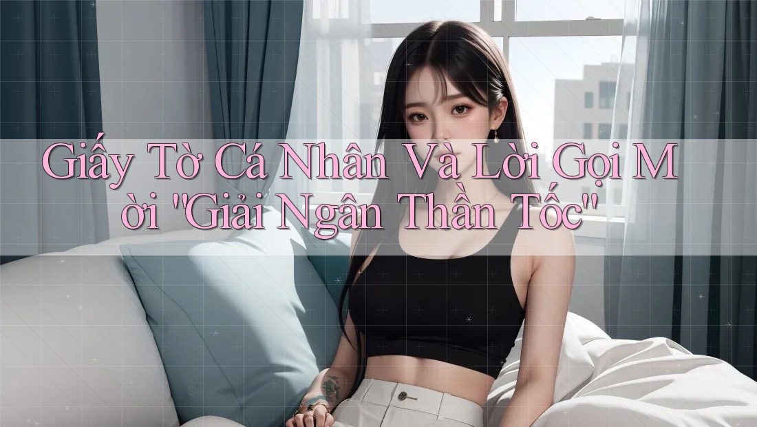 Giấy Tờ Cá Nhân Và Lời Gọi Mời “Giải Ngân Thần Tốc” Giấy Tờ Cá Nhân Và Lời Gọi Mời “Giải Ngân Thần Tốc”