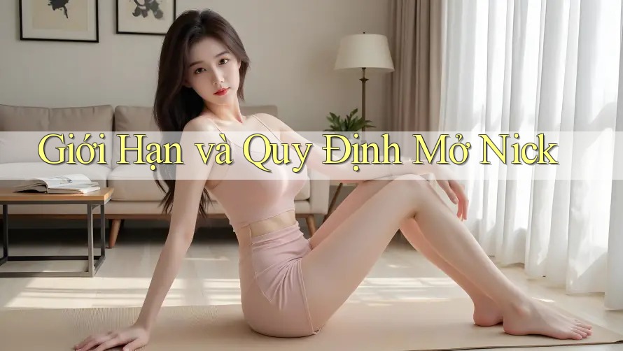 Giới Hạn và Quy Định Mở Nick Giới Hạn và Quy Định Mở Nick
