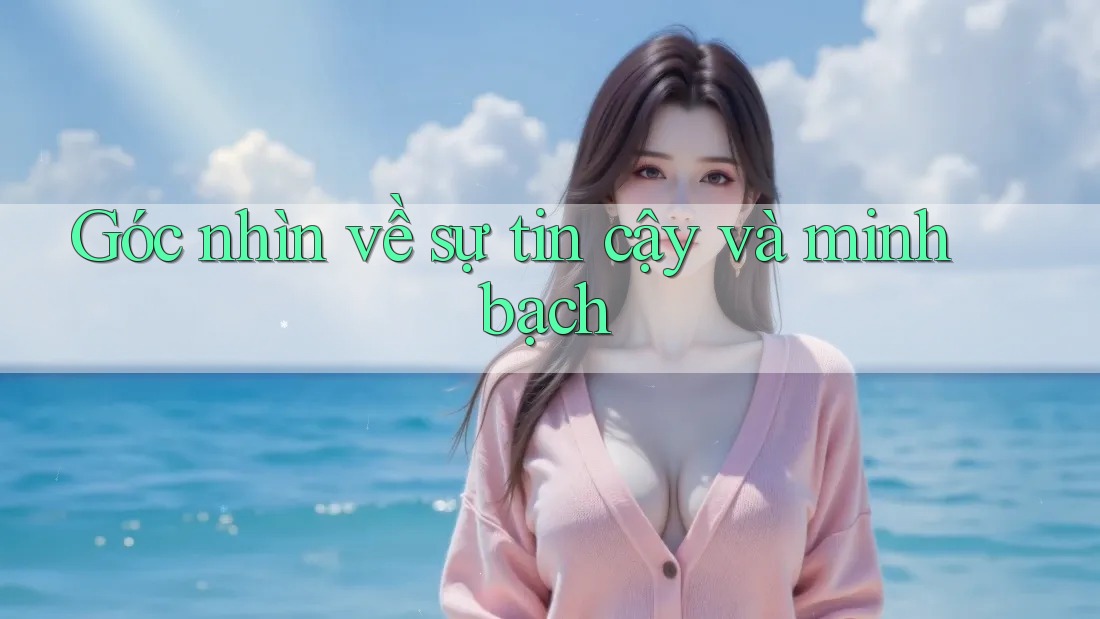 Góc nhìn về sự tin cậy và minh bạch