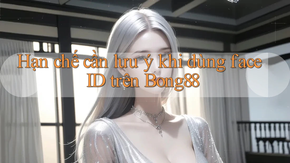 Hạn chế cần lưu ý khi dùng face ID trên Bong88