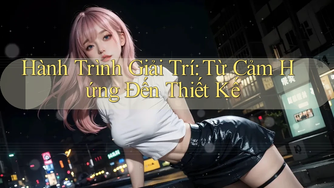 Hành Trình Giải Trí: Từ Cảm Hứng Đến Thiết Kế