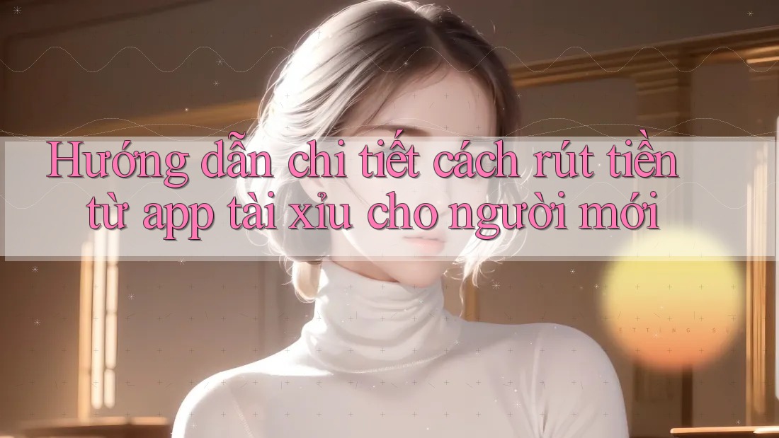 Hướng dẫn chi tiết cách rút tiền từ app tài xỉu cho người mới