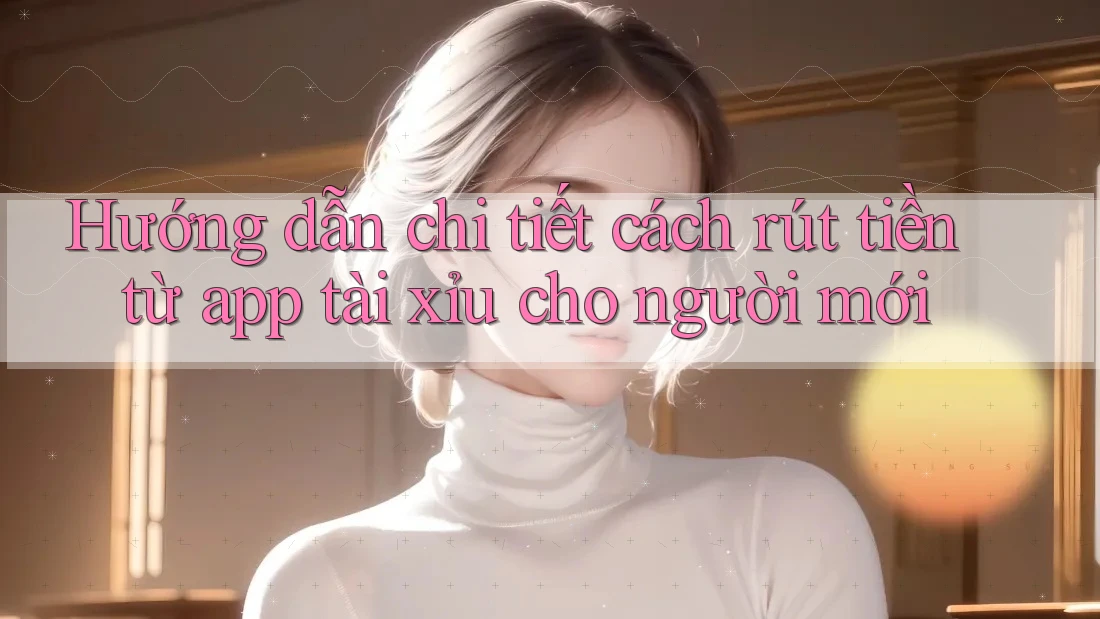 Hướng dẫn chi tiết cách rút tiền từ app tài xỉu cho người mới