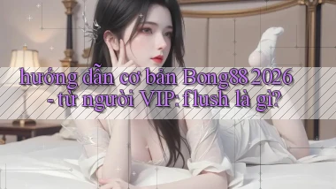 hướng dẫn cơ bản Bong88 2026   từ người VIP flush là gì