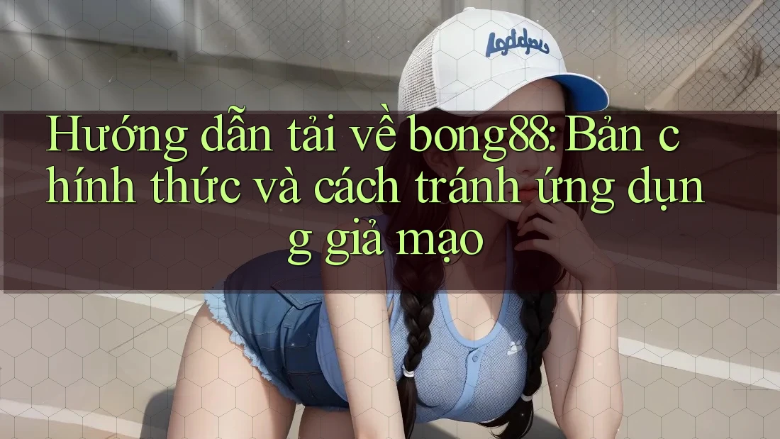 Hướng dẫn tải về bong88: Bản chính thức và cách tránh ứng dụng giả mạo