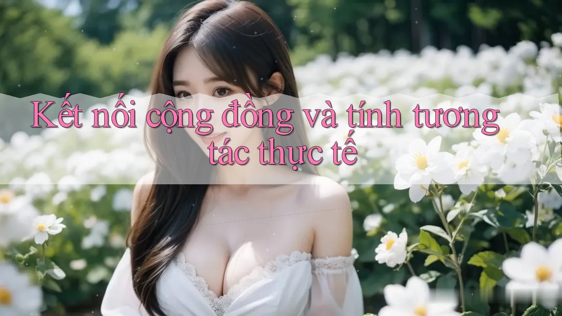 Kết nối cộng đồng và tính tương tác thực tế