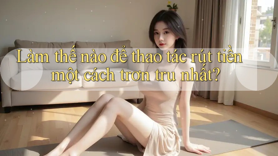 Làm thế nào để thao tác rút tiền một cách trơn tru nhất?