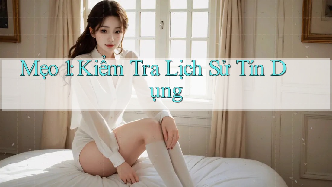 Mẹo 1: Kiểm Tra Lịch Sử Tín Dụng