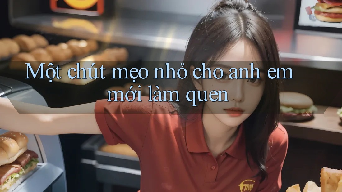 Một chút mẹo nhỏ cho anh em mới làm quen