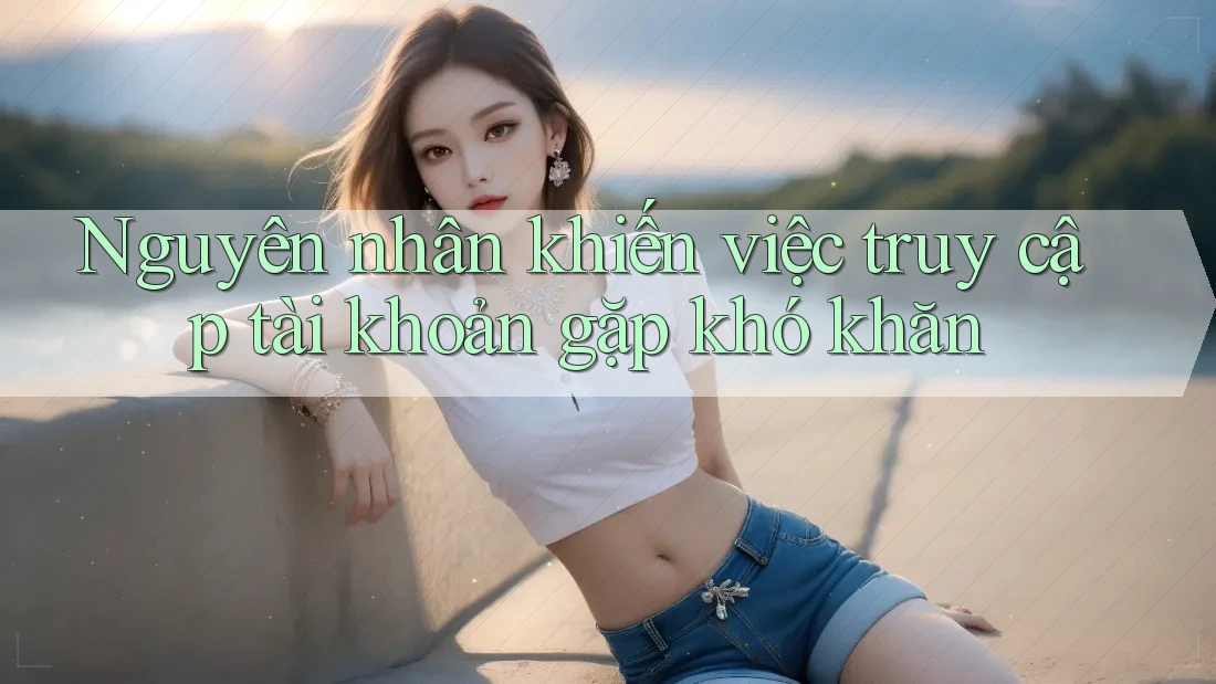 Nguyên nhân khiến việc truy cập tài khoản gặp khó khăn Nguyên nhân khiến việc truy cập tài khoản gặp khó khăn