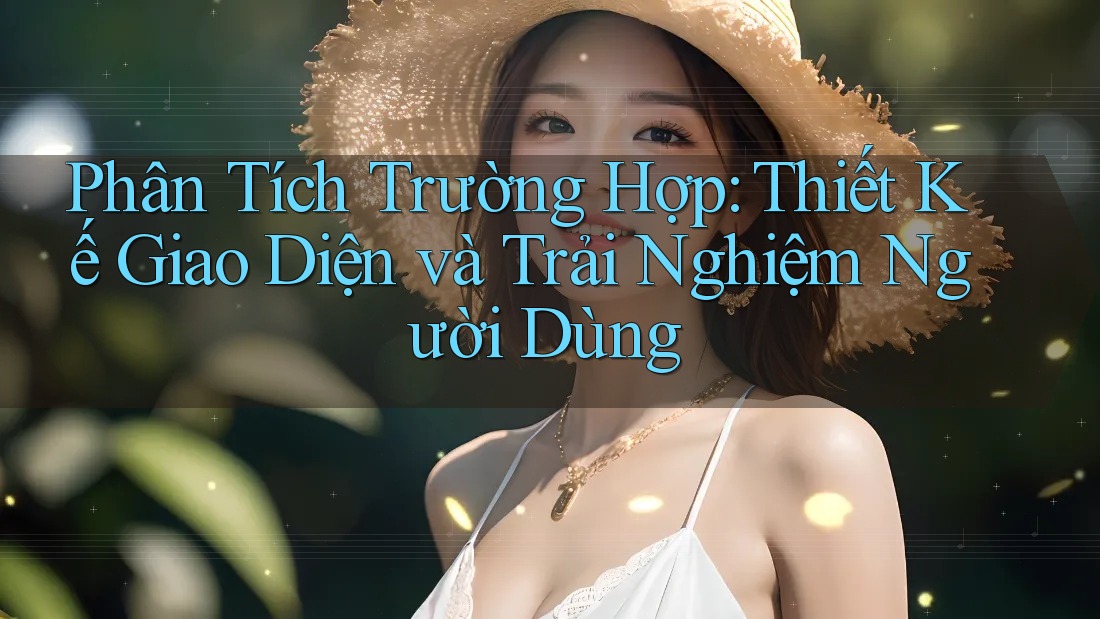 Phân Tích Trường Hợp: Thiết Kế Giao Diện Và Trải Nghiệm Người Dùng