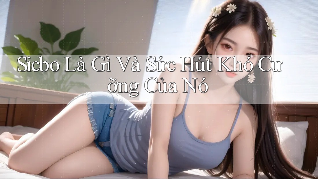 Sicbo Là Gì Và Sức Hút Khó Cưỡng Của Nó