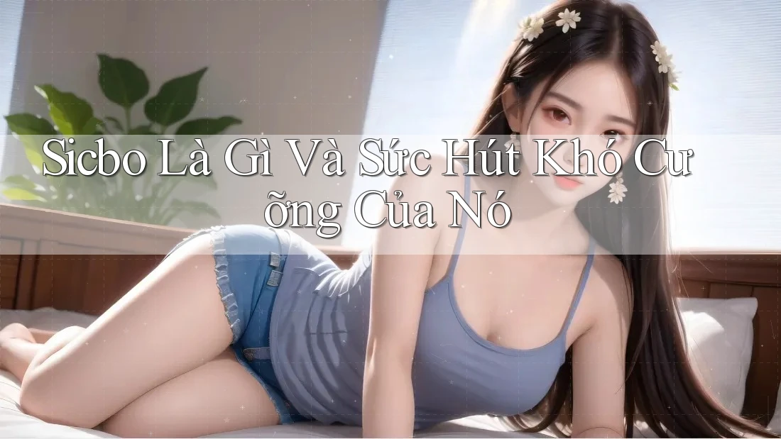 Sicbo Là Gì Và Sức Hút Khó Cưỡng Của Nó Sicbo Là Gì Và Sức Hút Khó Cưỡng Của Nó