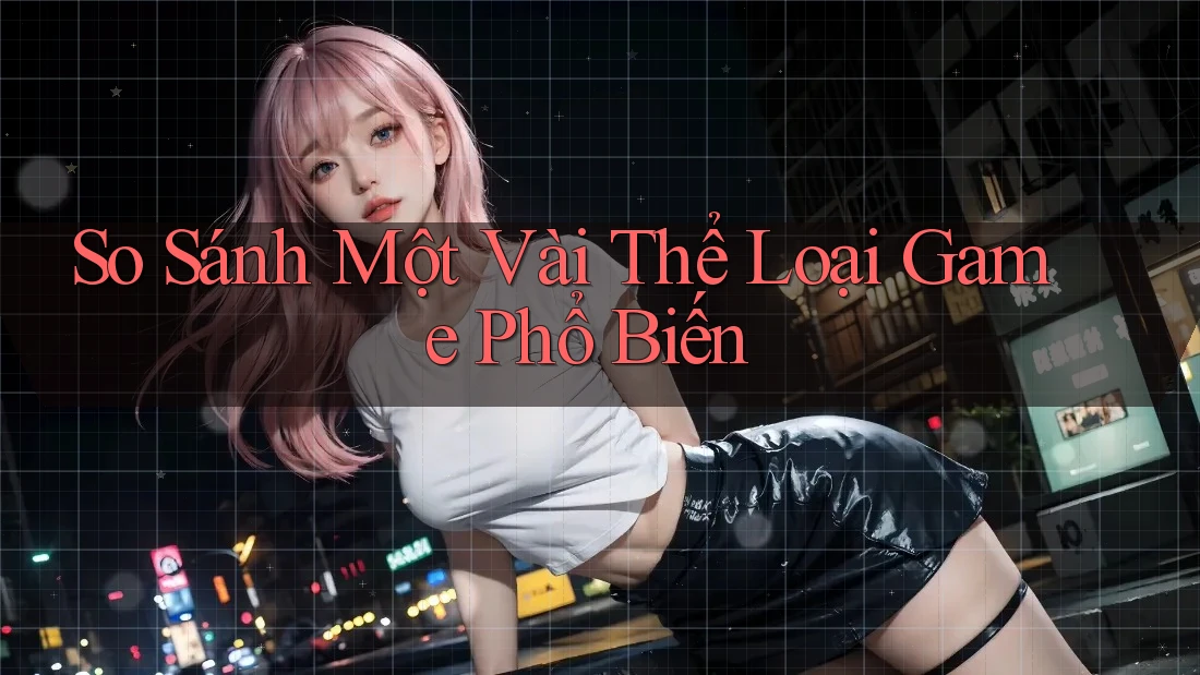 So Sánh Một Vài Thể Loại Game Phổ Biến