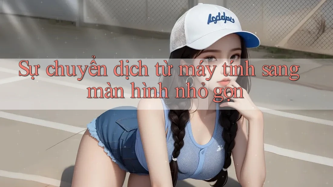 Sự chuyển dịch từ máy tính sang màn hình nhỏ gọn