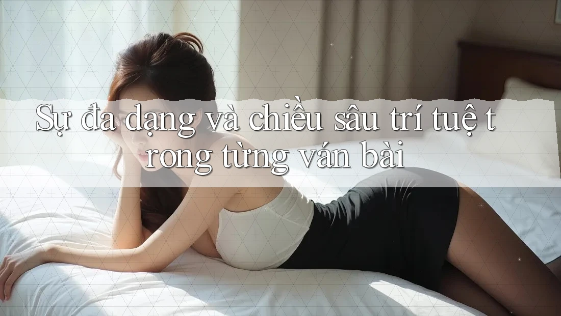 Sự đa dạng và chiều sâu trí tuệ trong từng ván bài