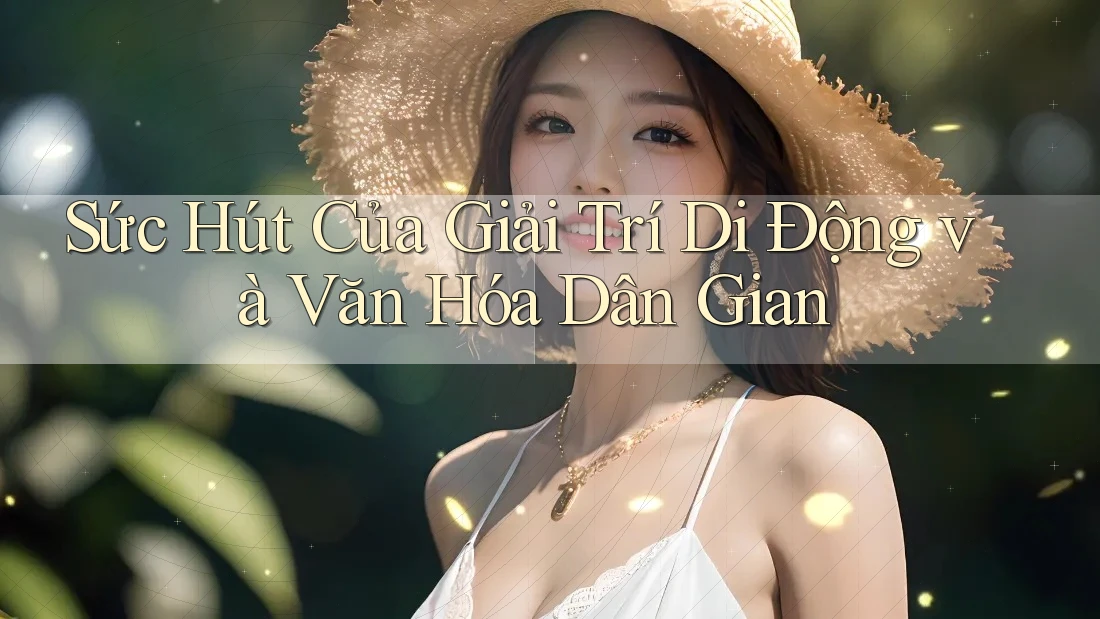 Sức Hút Của Giải Trí Di Động và Văn Hóa Dân Gian Sức Hút Của Giải Trí Di Động và Văn Hóa Dân Gian