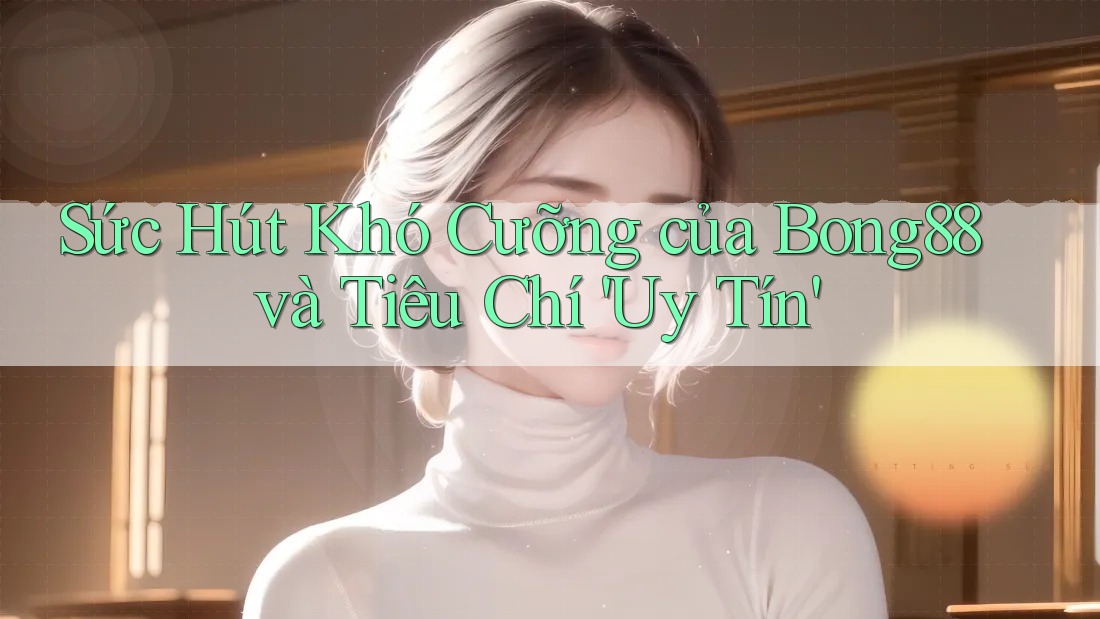 Sức Hút Khó Cưỡng của Bong88 và Tiêu Chí 'Uy Tín'