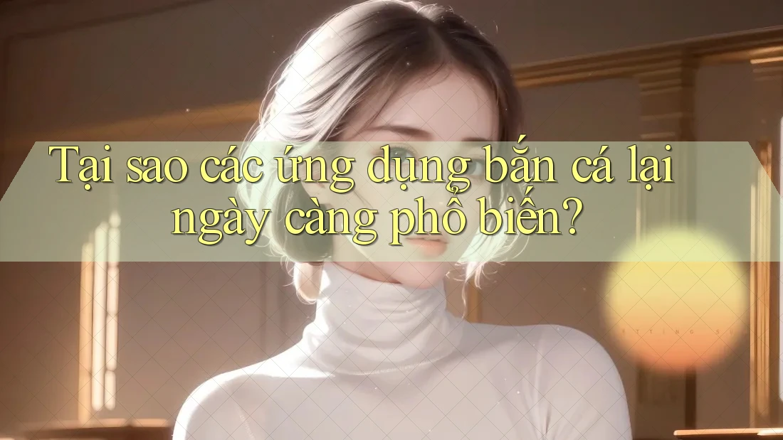 Tại sao các ứng dụng bắn cá lại ngày càng phổ biến?