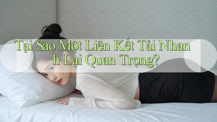 Tại Sao Một Liên Kết Tải Nhanh Lại Quan Trọng? Tại Sao Một Liên Kết Tải Nhanh Lại Quan Trọng?