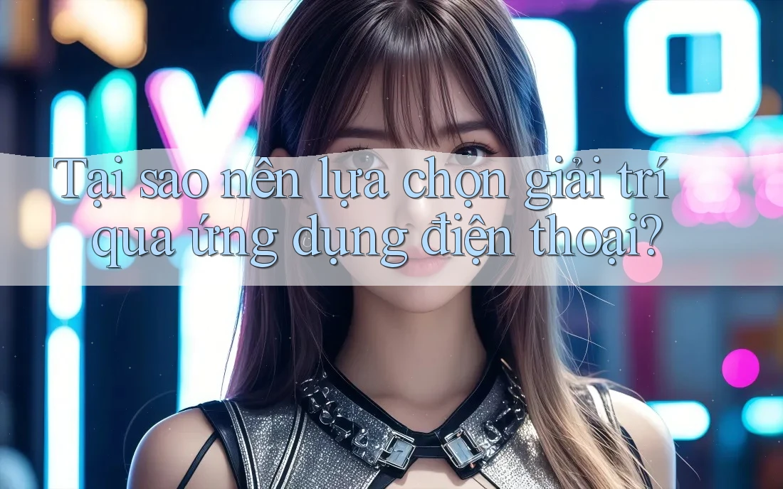 Tại sao nên lựa chọn giải trí qua ứng dụng điện thoại?