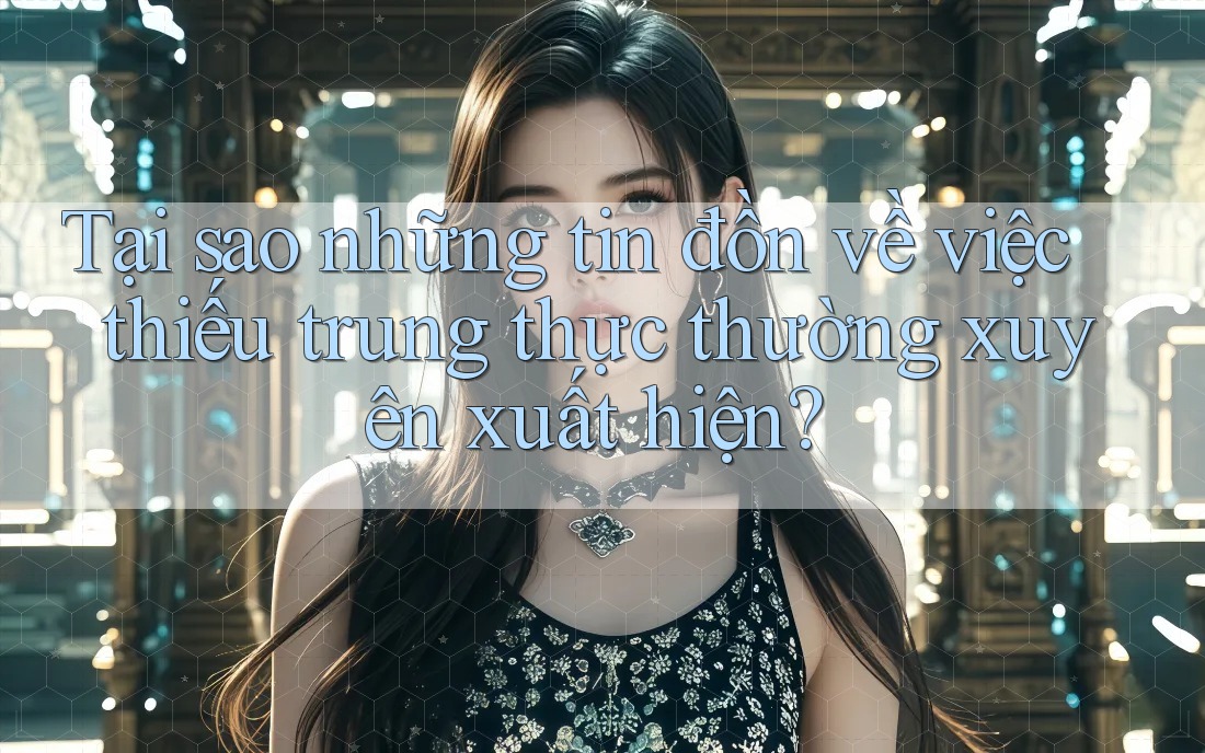 Tại sao những tin đồn về việc thiếu trung thực thường xuyên xuất hiện? Tại sao những tin đồn về việc thiếu trung thực thường xuyên xuất hiện?