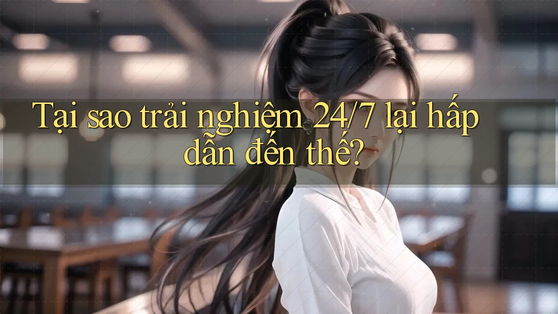 Tại sao trải nghiệm 24/7 lại hấp dẫn đến thế?