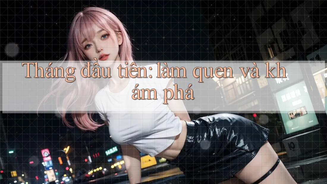 Tháng đầu tiên: làm quen và khám phá