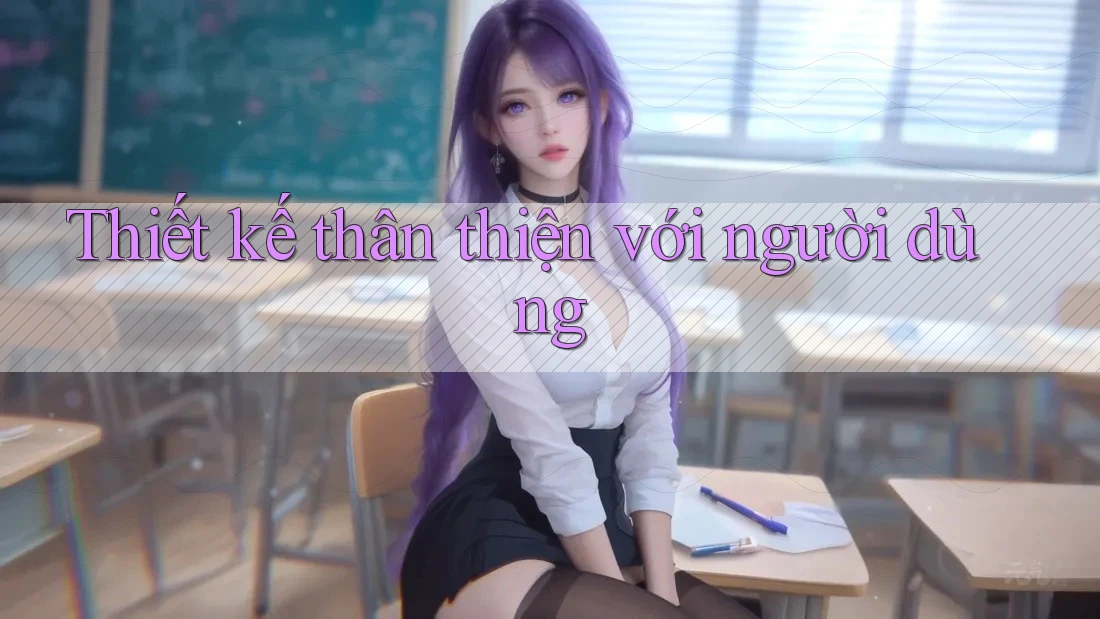 Thiết kế thân thiện với người dùng