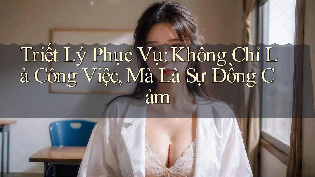 Triết Lý Phục Vụ: Không Chỉ Là Công Việc, Mà Là Sự Đồng Cảm