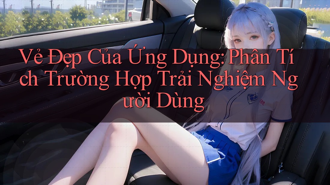 Vẻ Đẹp Của Ứng Dụng: Phân Tích Trường Hợp Trải Nghiệm Người Dùng